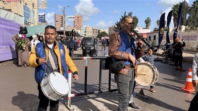 بالطبل البلدي وأعلام مصر، إقبال أهالي البحيرة على لجان الانتخابات الرئاسية 