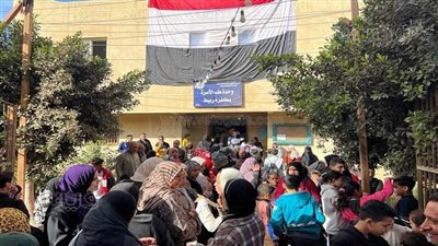 ارتفاع نسبة التصويت في لجنة هربيط بالشرقية (صور)