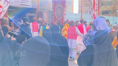 فقرات فنية لفرقة الفنون الشعبية من ذوى الهمم أمام اللجان الانتخابية بأسوان (فيديو)