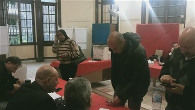 إقبال كبير من الناخبين علي لجان جاردن سيتي للتصويت في الانتخابات الرئاسية (صور)