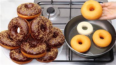 طريقة عمل الدونتس، في البيت لتوفير الميزانية