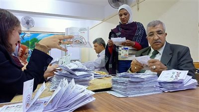 الانتخابات الرئاسية 2024، الحصر العددي للأصوات بلجنة بندر بني سويف