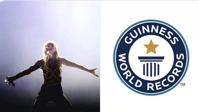 في عيد ميلادها الـ34، تايلور سويفت تدخل موسوعة جينيس للأرقام القياسية