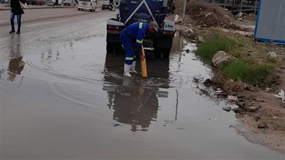 استمرار الطوارئ بصرف صحي إسكندرية 