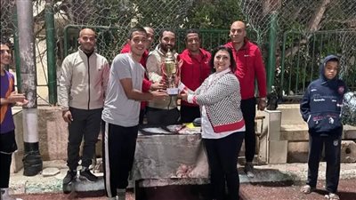 نادي الشبيبة القبطي يحصل على المركز الأول في الدورة الرياضية المجمعة بالأقصر