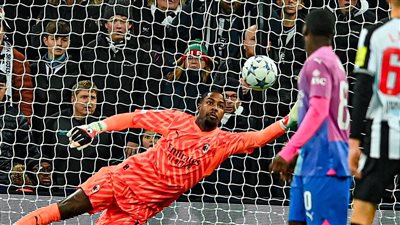 ميلان ونيوكاسل يودعان دوري أبطال أوروبا من دور المجموعات 