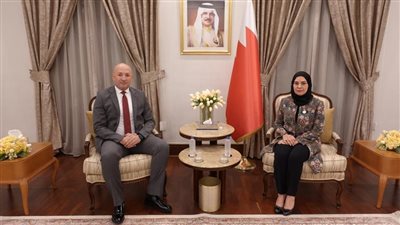 سفيرة مملكة البحرين لدى مصر تستقبل أمين رئاسة الجمهورية