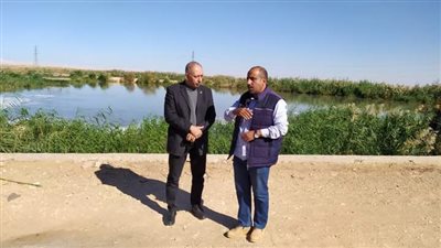رئيس مركز الداخلة يتفقد توسعات محطة معالجة الصرف الصحى لمدينة موط (صور)