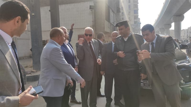محافظ الجيزة في جولة