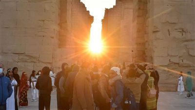 الأقصر تستعد لظاهرة تعامد الشمس على قدس الأقداس الإله آمون، الخميس المقبل 