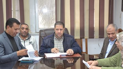 مراجعة وتدقيق البيانات الخاصة بأراضي الإصلاح الزراعي بالبحيرة