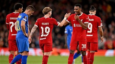 غياب محمد صلاح، تشكيل ليفربول ضد سانت جيلواز في الدوري الأوروبي