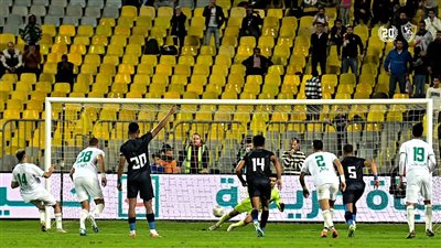 المصري يتقدم على الزمالك 0/1 في الشوط الأول وإهدار ضربة جزاء