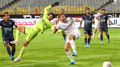 المصري يواصل تقدمه على الزمالك بعد مرور 75 دقيقة (صور)