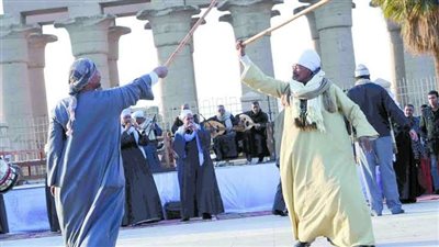 الأحد، انطلاق مهرجان التحطيب بساحة أبو الحجاج في الأقصر