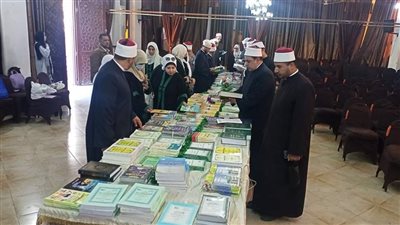 أوقاف الإسماعيلية تنظم معرض المجلس الأعلى للشئون الإسلامية للكتاب (صور) 