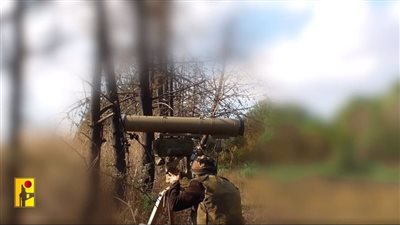 حزب الله يستهدف قوة إسرائيلية بالصواريخ 