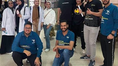 صيدلة القناة تنظم حملة للتبرع بالدم (صور) 