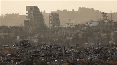 غارة إسرائيلية على حي الجنينة شرق رفح جنوبي قطاع غزة