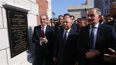 وزيرا النقل والاتصالات يفتتحان محطة قطار الملك فؤاد التاريخية بكفر الشيخ 