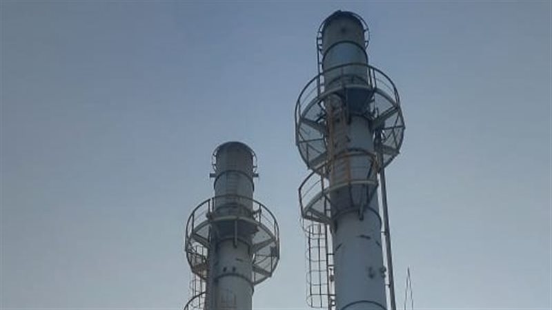 مداخن معمل مسطرد،
