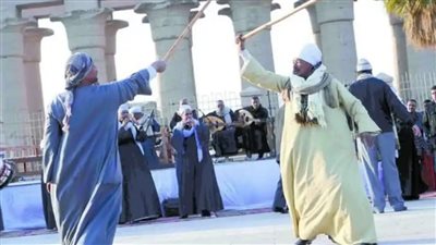 تأجيل افتتاح الدورة الـ13 لمهرجان التحطيب في الأقصر حدادا على رحيل أمير الكويت