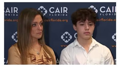 طرد طالب فلسطيني من مدرسته بأمريكا لإدانة والدته العدوان الإسرائيلي على غزة