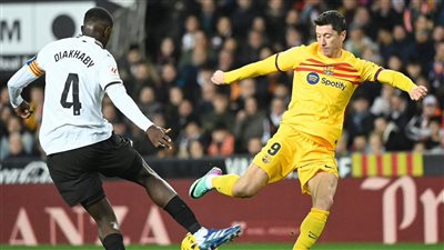 تشكيل مباراة فالنسيا ضد برشلونة في ربع نهائي كأس ملك إسبانيا 