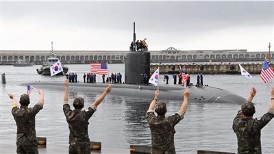 في خطوة استفزازية لبيونج يانج، ميناء كوري جنوبي يستقبل غواصة نووية أمريكية