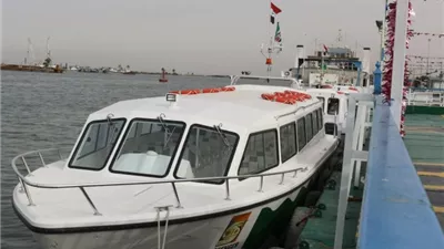 النقل تنشر موقف أعمال تطوير وتحديث النقل النهرى 