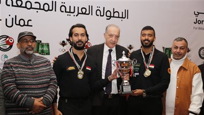 وزير الرياضة يُهنئ المنتخب المصري لتتويجه بالبطولة العربية للبلياردو بالأردن