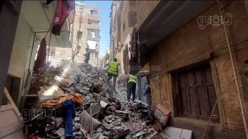 إنهيار منزل في الواسطى