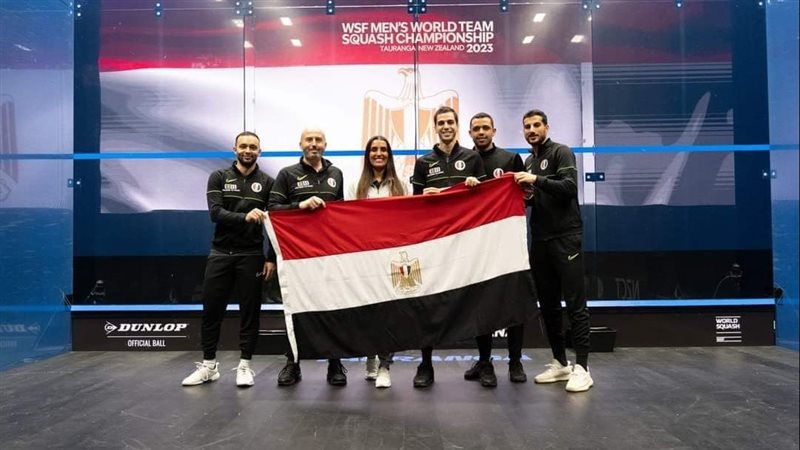 أبطال مصر في الإسكواش،فيتو