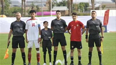 زكريا الغيفي أصغر حكم في أفريقيا 14 سنة يشارك في مباراة المغرب وليبيا 