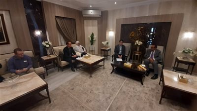 محافظ شمال سيناء يستقبل مساعد رئيسة الوكالة الأمريكية للتنمية 