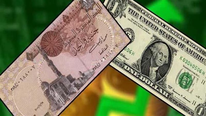 سعر الدولار والجنيه،