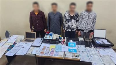 ضبط عصابة سرقة المساكن بالعبور