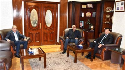 وزير الرياضة يبحث مع مجلس اتحاد الكرة استعدادات المنتخبات الوطنية للبطولات