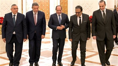 السيسي يستقبل عمر وزهران ويمامة، الرئيس يؤكد تقديره لأدائهم السياسي، والحوار بين مختلف الأطياف السياسية سمة أساسية للجمهورية الجديدة