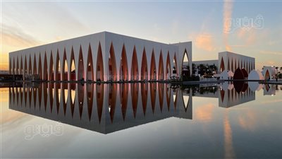 أجواء ساحرة لـ غروب الشمس في مدينة الجونة (صور)