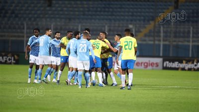 طاقم حكام غاني لمباراة مازيمبي وبيراميدز