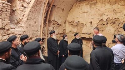 إيبارشية أسوان تحتفل بعيد القديس الأنبا هيدرا 