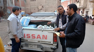 ضبط 120 شيكارة سماد زراعي محظور تداوله بالأسواق في البحيرة 