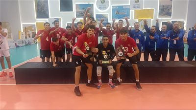 الكرة الطائرة، حمزة ياسين أفضل لاعب فى بطولة أفريقيا لناشئين