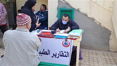 الكشف على 1920 مريضا فى قافلة علاجية في قرية الخليج بالدقهلية 
