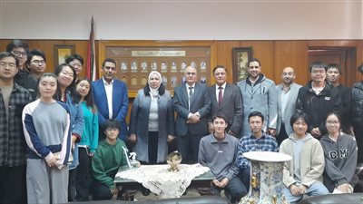 تخرج دفعة جديدة من طلاب جامعة شانغهاي الصينية في دورة اللغة العربية بألسن عين شمس