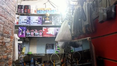 المصنفات تضبط محطات بث تلفزيوني ومحال بيع أجهزة فك الشفرات بالغربية (صور) 