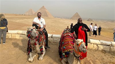 محمد كريم يصطحب نجم Fast & Furious تيريس جيبسون إلى مصر (فيديو وصور)