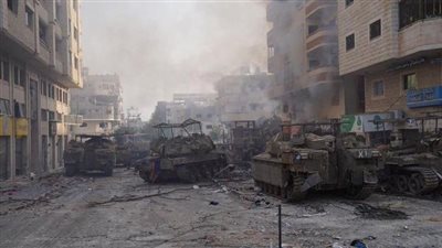 دمرت جزءا كبيرا من القطاع، قوات إسرائيلية تتوغل في عمق مخيمات غزة