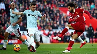 القنوات الناقلة لمباراة ليفربول ووست هام في الدوري الإنجليزي 